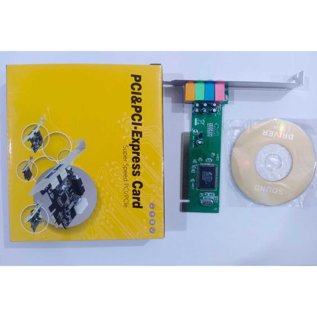 PCI SOUND CARD STANDART / PCI AUDIO CARD MURAH