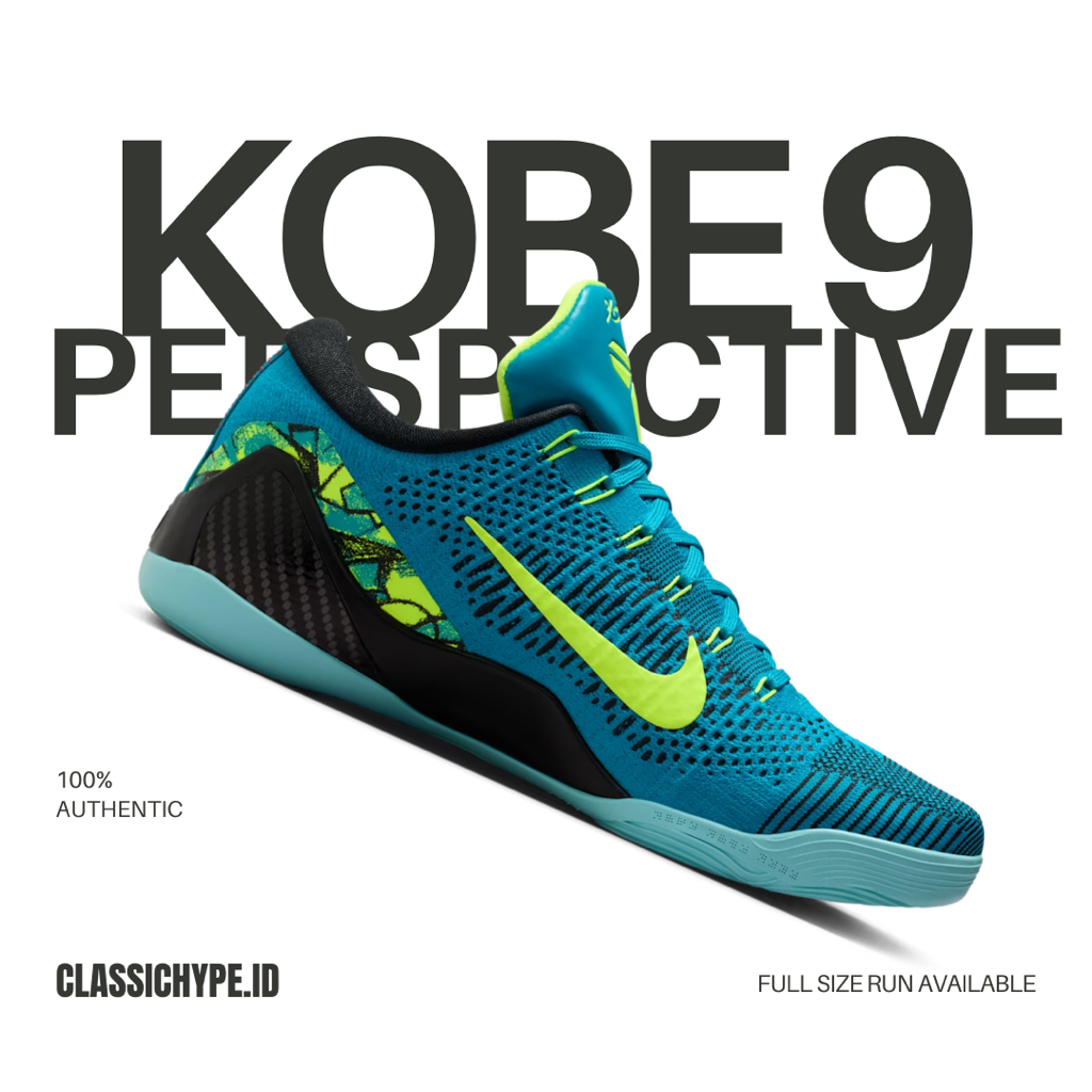 Nike Kobe 9 Elite Low Protro Perspective 100% Original
