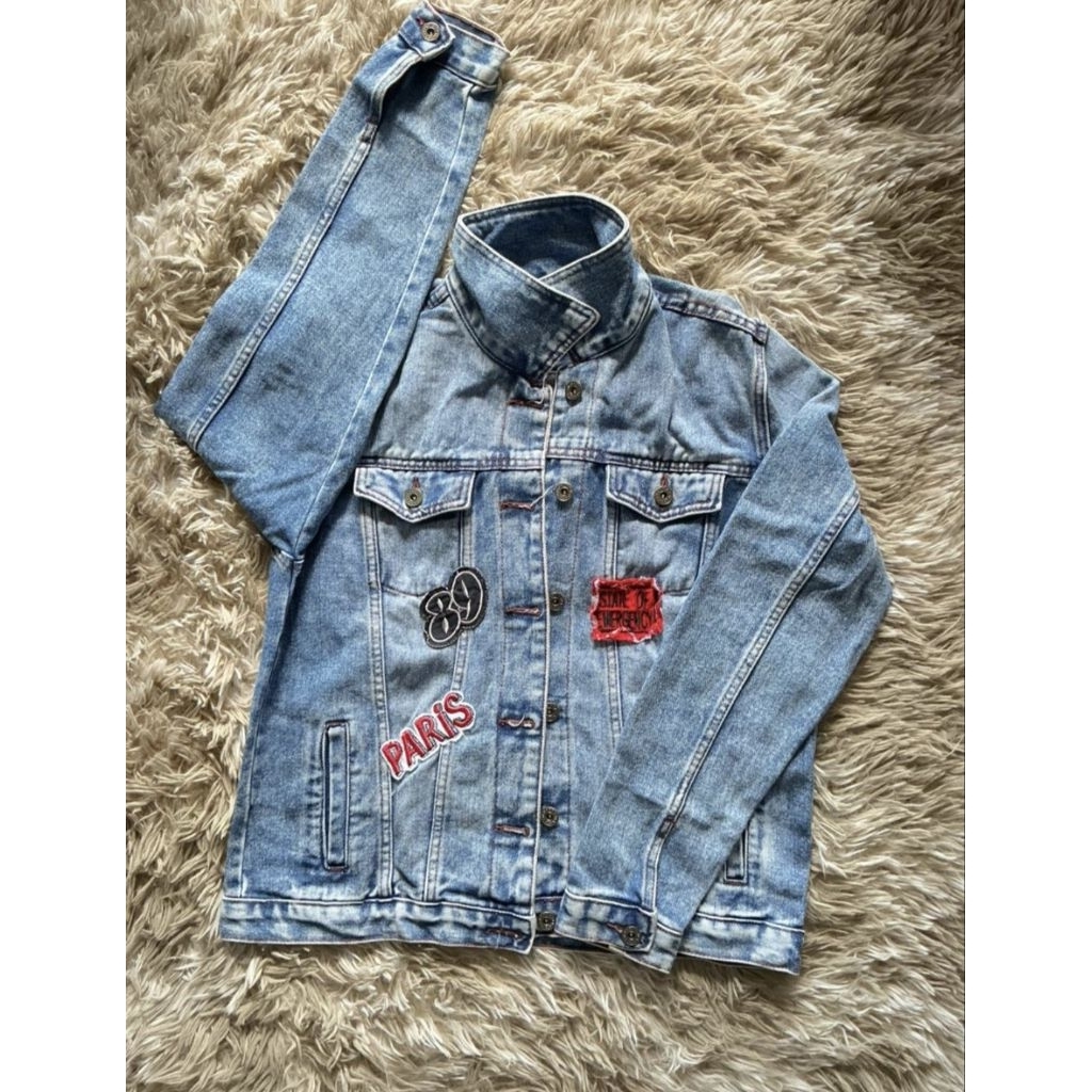 JAKET DENIM NEVADA PRIA/WANITA SIZE L