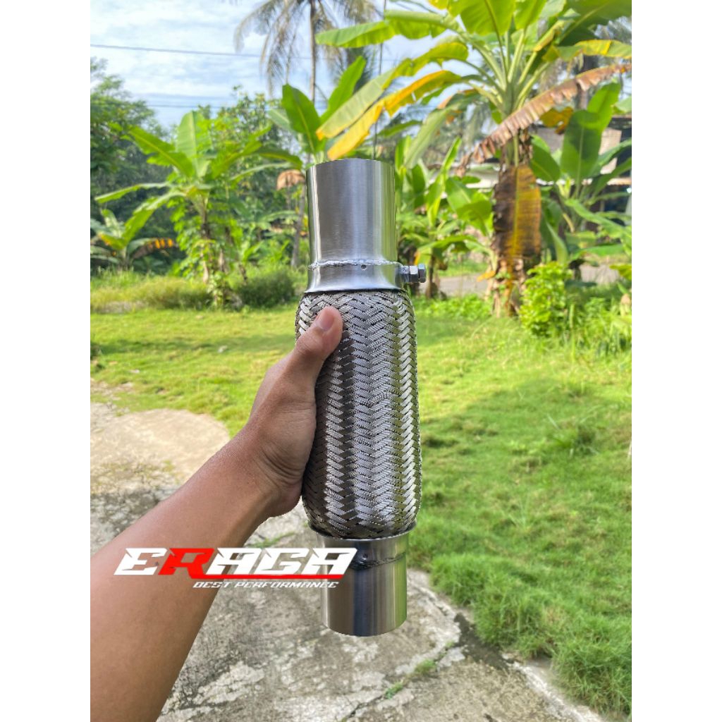 KNALPOT FLEKSIBEL ORI NGIR NGIR CANTER HD HDX EURO4 DUTRO HINO ELF NMR MACAN GIGA RAGASA UMPLUNG DUT
