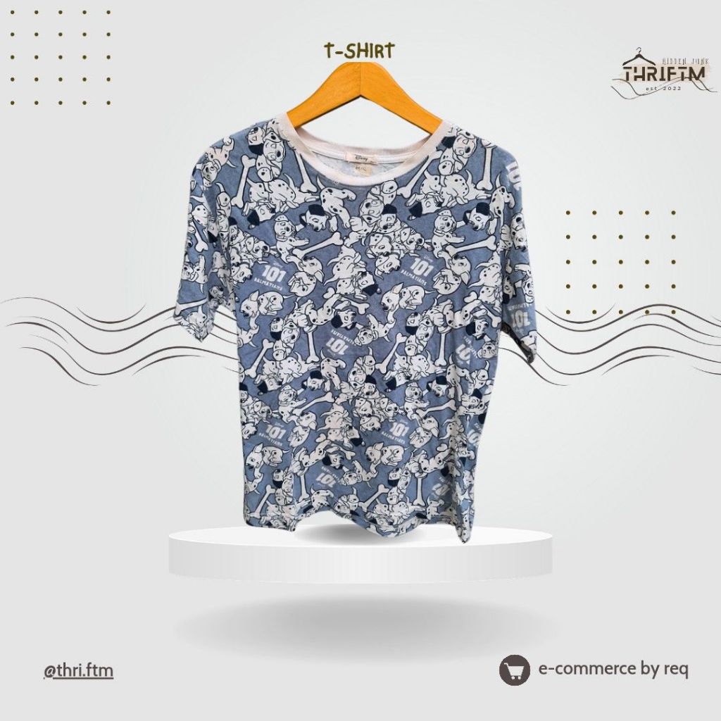 T-shirt AOP 101 Dalmatians by Disney