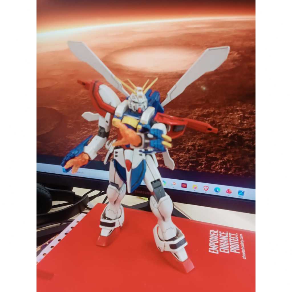 MG God Gundam Bandai • Second • Gundam MG Built Up Original