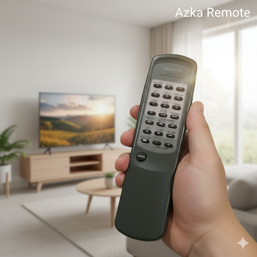 REMOTE REMOT DVD COMPO AIWA RC-L7H ORIGINAL ASLI