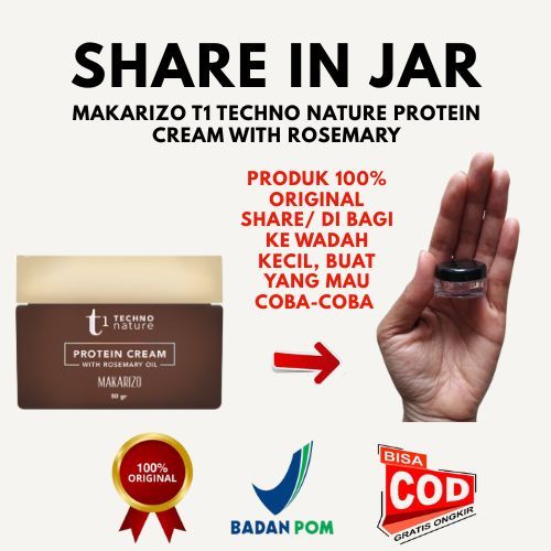 SHARE IN JAR Makarizo T1 Techno Nature Protein Cream