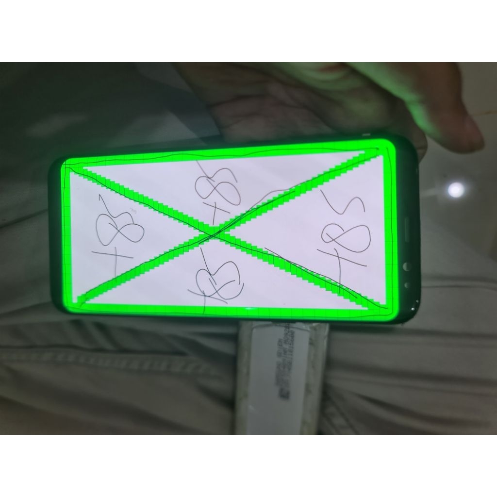 lcd samsung s8 plus mulus minus