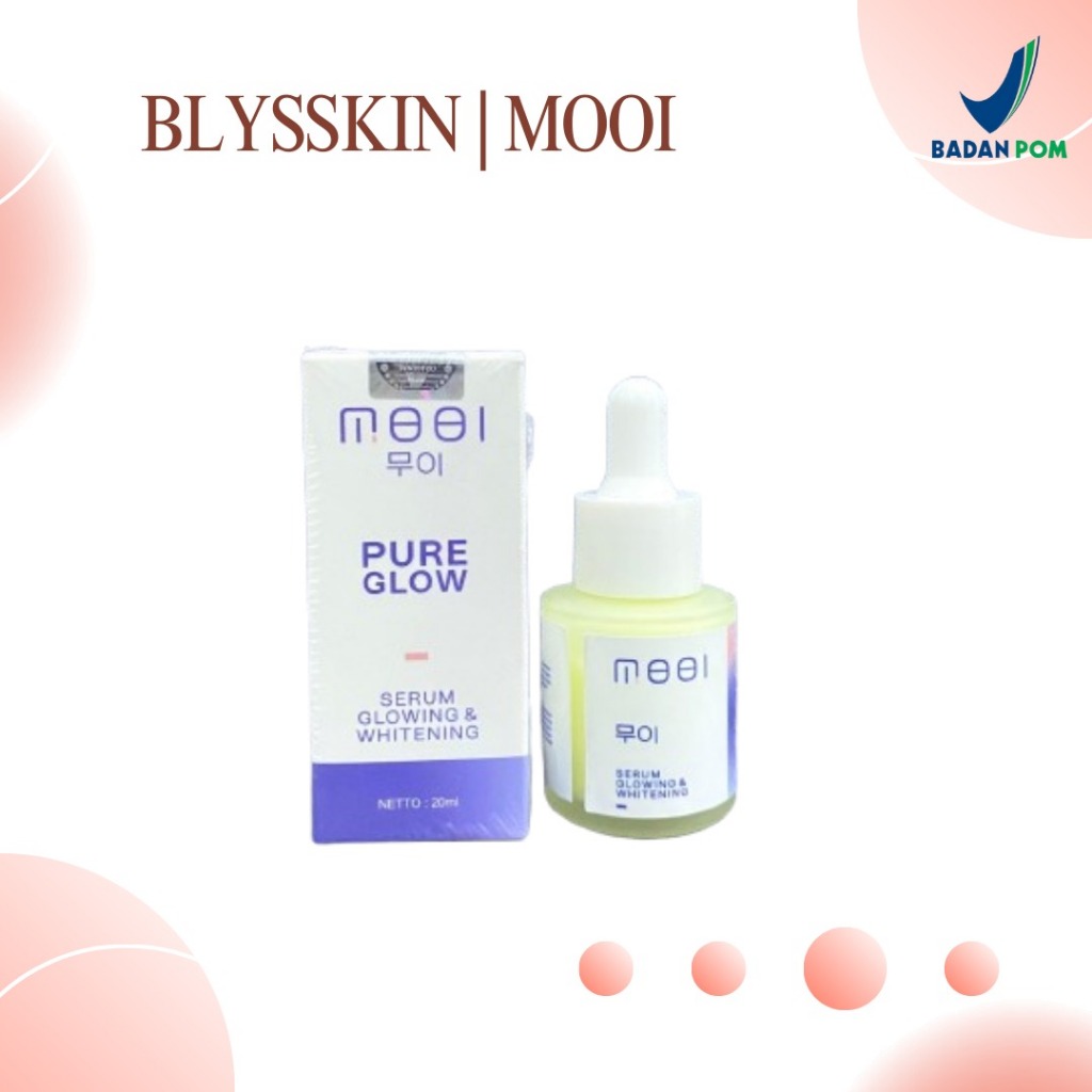 Serum Mooi Pure Glow 20ml - Serum Korea Pencerah Wajah