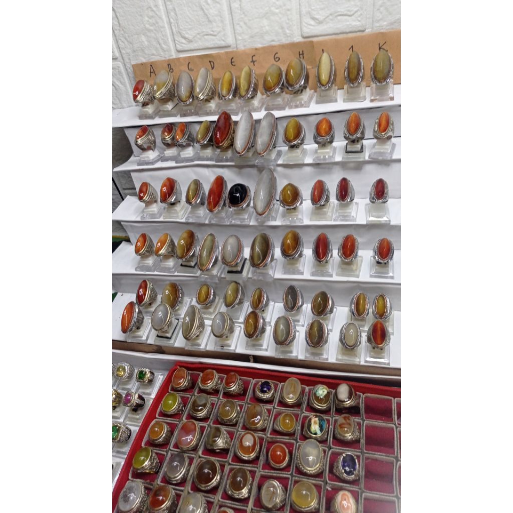 batu akik/ batu pandan /natural pandan kapas, nasdu, nasmut, merah