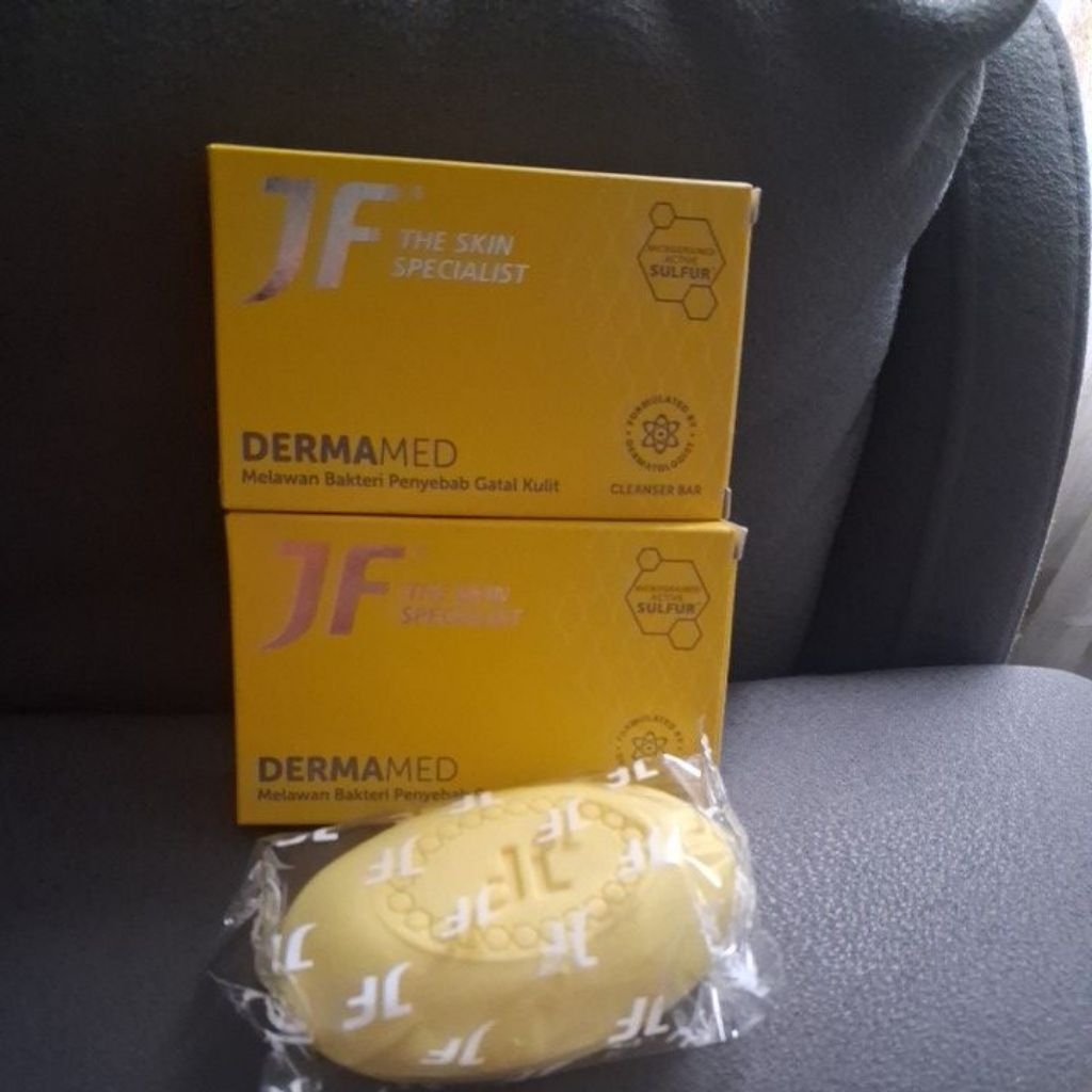 2Pcs Jf sulfur  Sabun Mandi 90 gr untuk gatal gatal