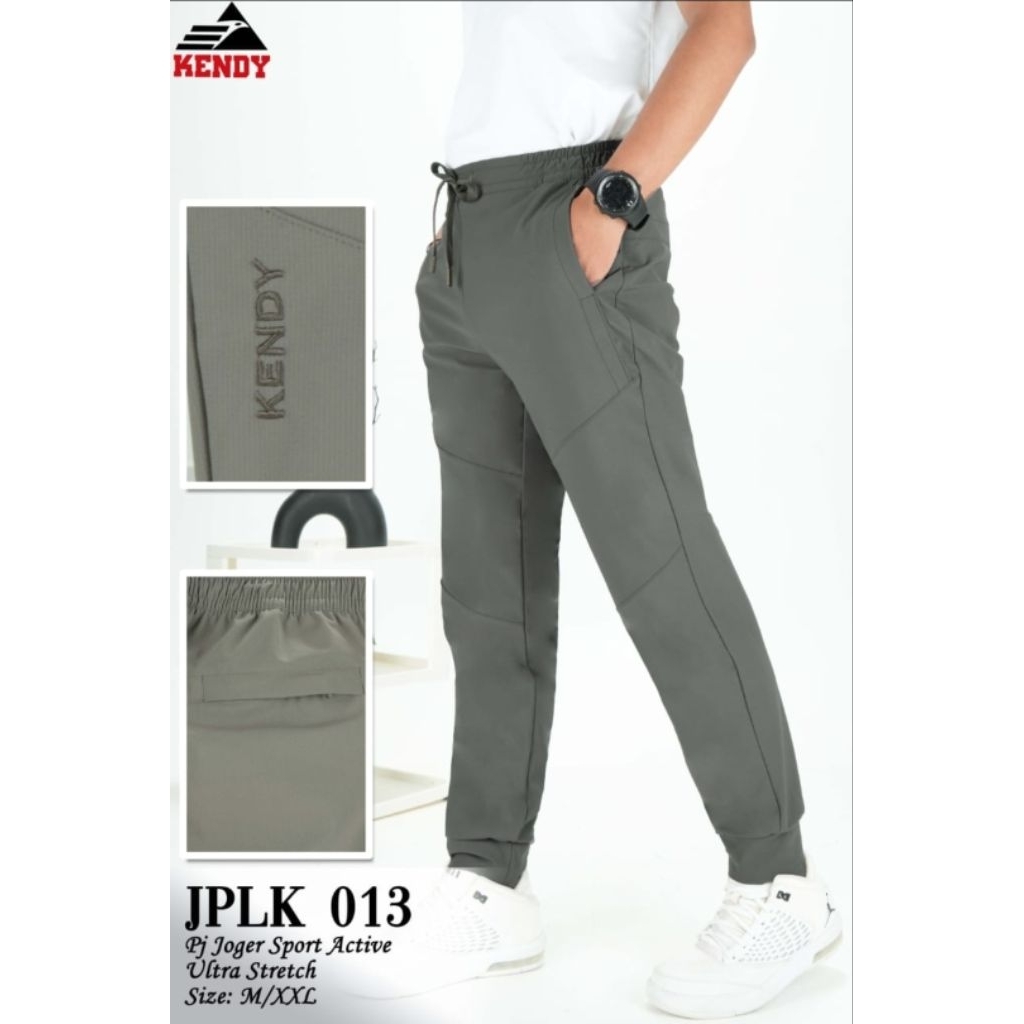 Celana Training jogger KENDY Sport brand Premium JPLK013