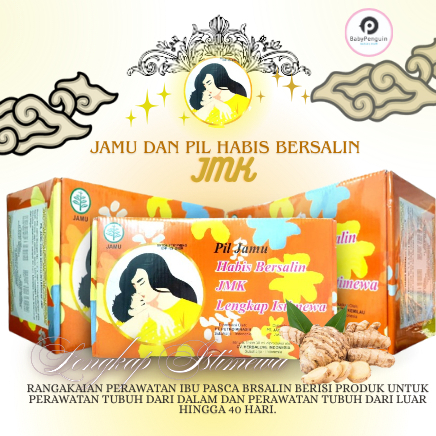 JAMU BERSALIN 40hr NYONYA MENEER (PIL/JAMU)