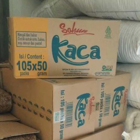 [Dus] Sohun Soun halus merk Kaca SPS Food kemasan 105 packs x 50gr