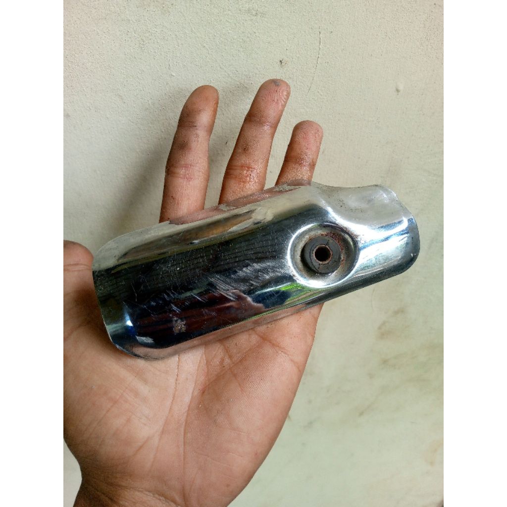 cover pelindung knalpot tameng knalpot megapro primus