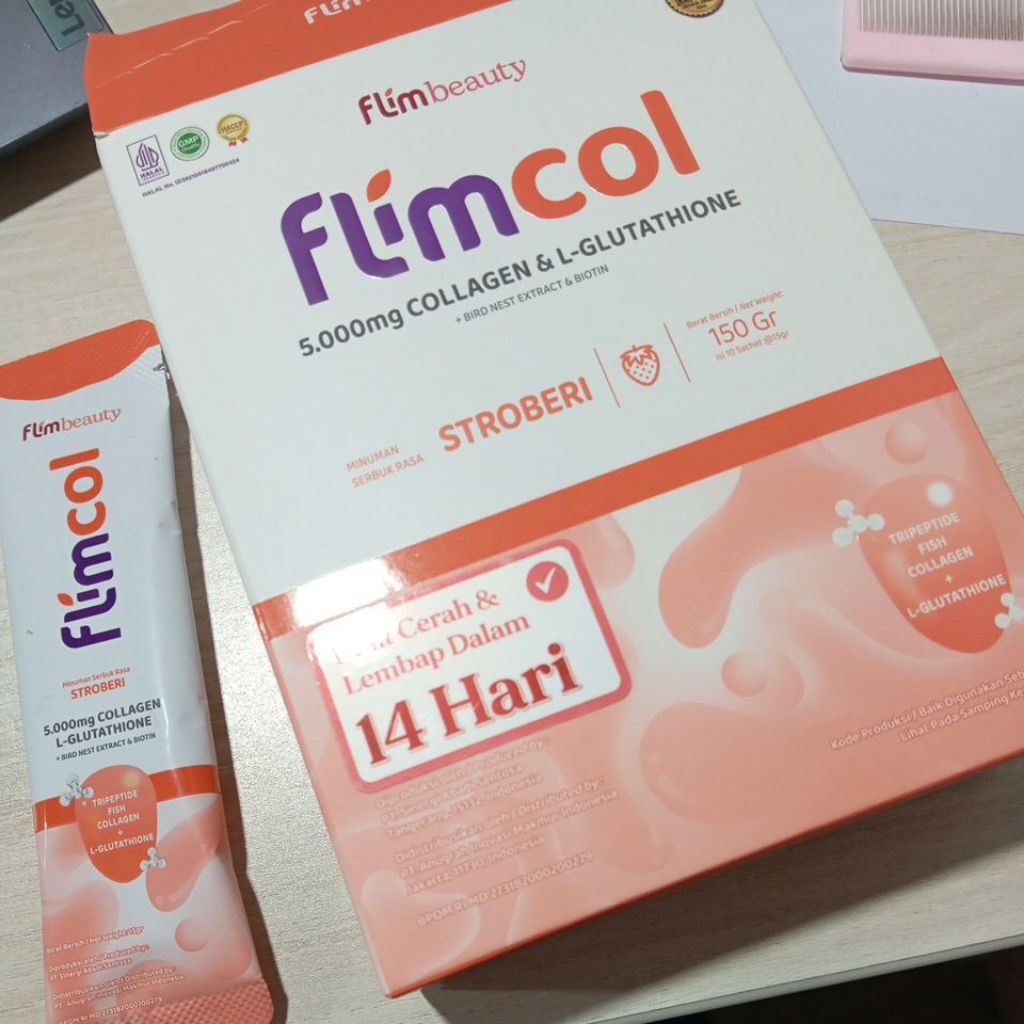 Flimcol collagen Tripeptide 5000mg L-Glutathione