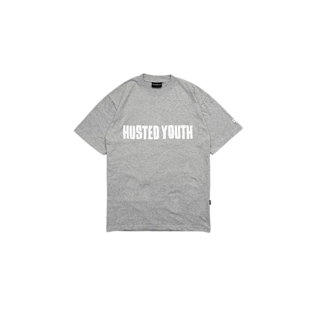 HUSTED - BASTA MISTY GREY TSHIRT