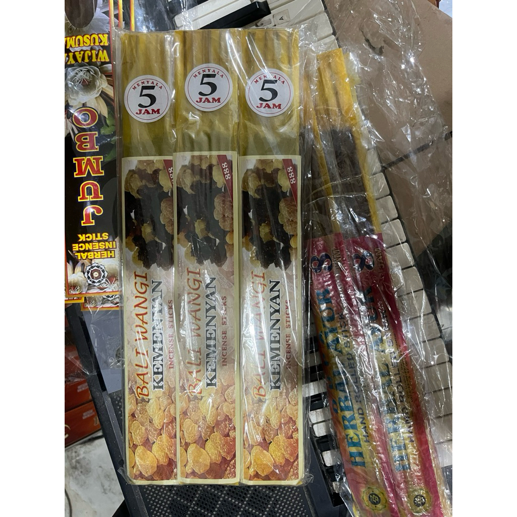 dupa stick Bali wangi kemenyan jumbo hand rolled stick menyala 5 jam