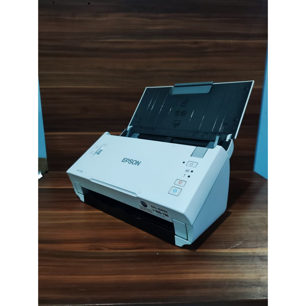 Scanner Adf F4  Epson Scanner DS-410  Speed 26 Lembar Permenit Kondisi Normal Siap Pakai Garansi 1 B