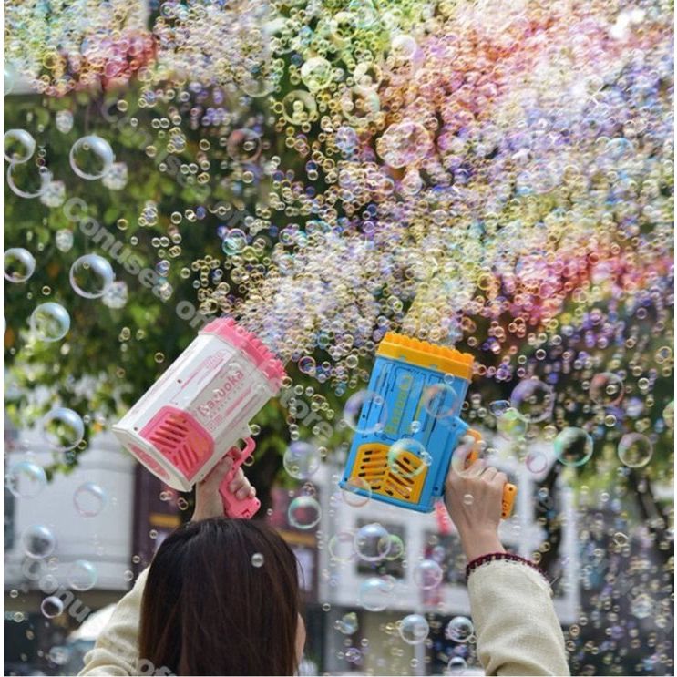 READY LOZTOYS Otomatis Dream Bubble Gun 40 Lubang / Bubble Mainan Bubble Gun Jumbo / Mainan Bubble
