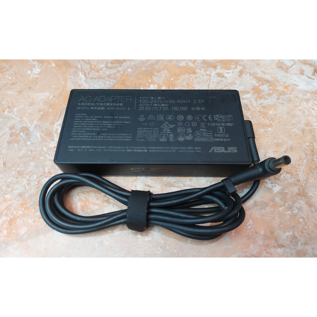 Adaptor Charger ASUS TUF Gaming A15 FA506 F15 FX506 ROG 150W Original Second Asli Bawaan Unit Asus T