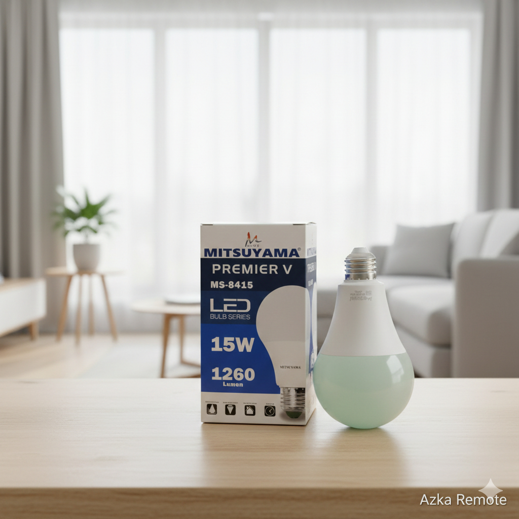 BOHLAM LAMPU LED MITSUYAMA PREMIER V 15W 15WATT KUALITAS OSRAM PHILIPS