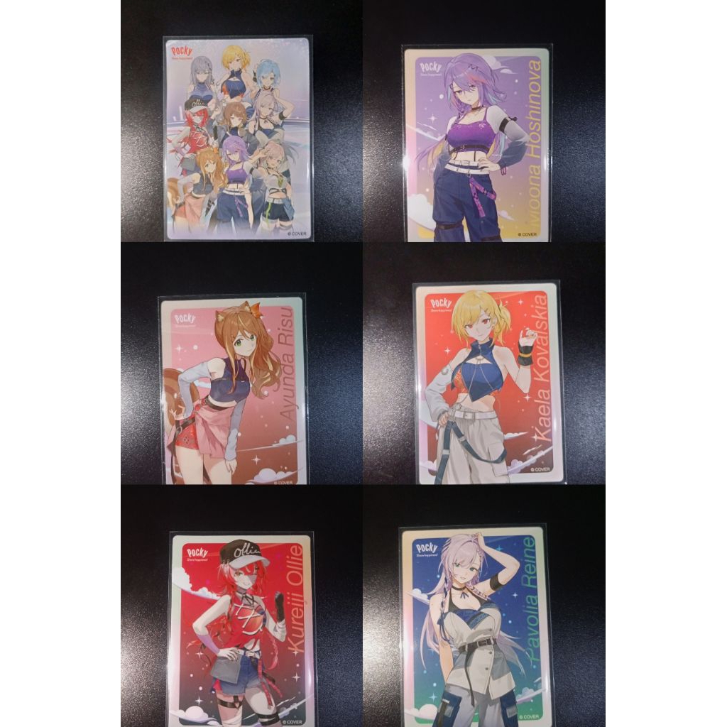 Photocard Pocky x Hololive