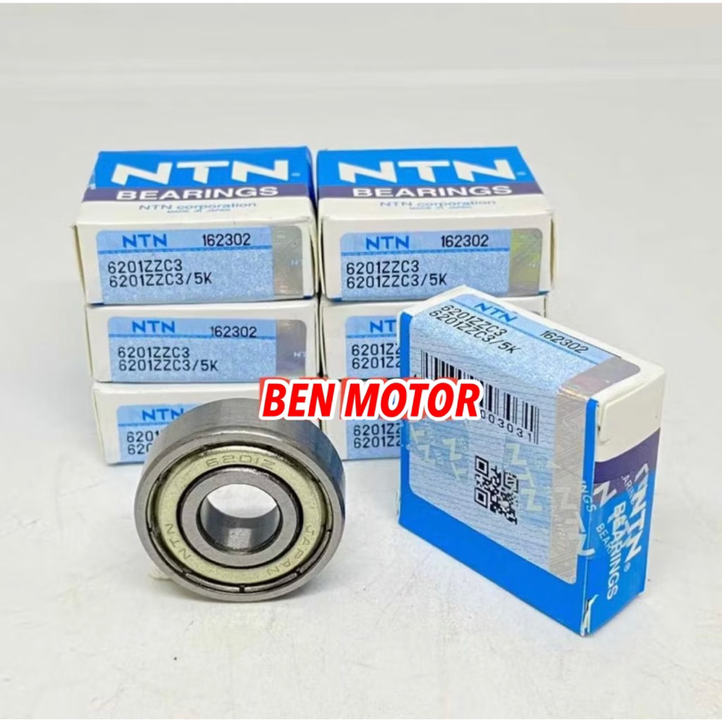 Bearing Lahar 6201 ZZ NTN ASLI - BEN MOTOR