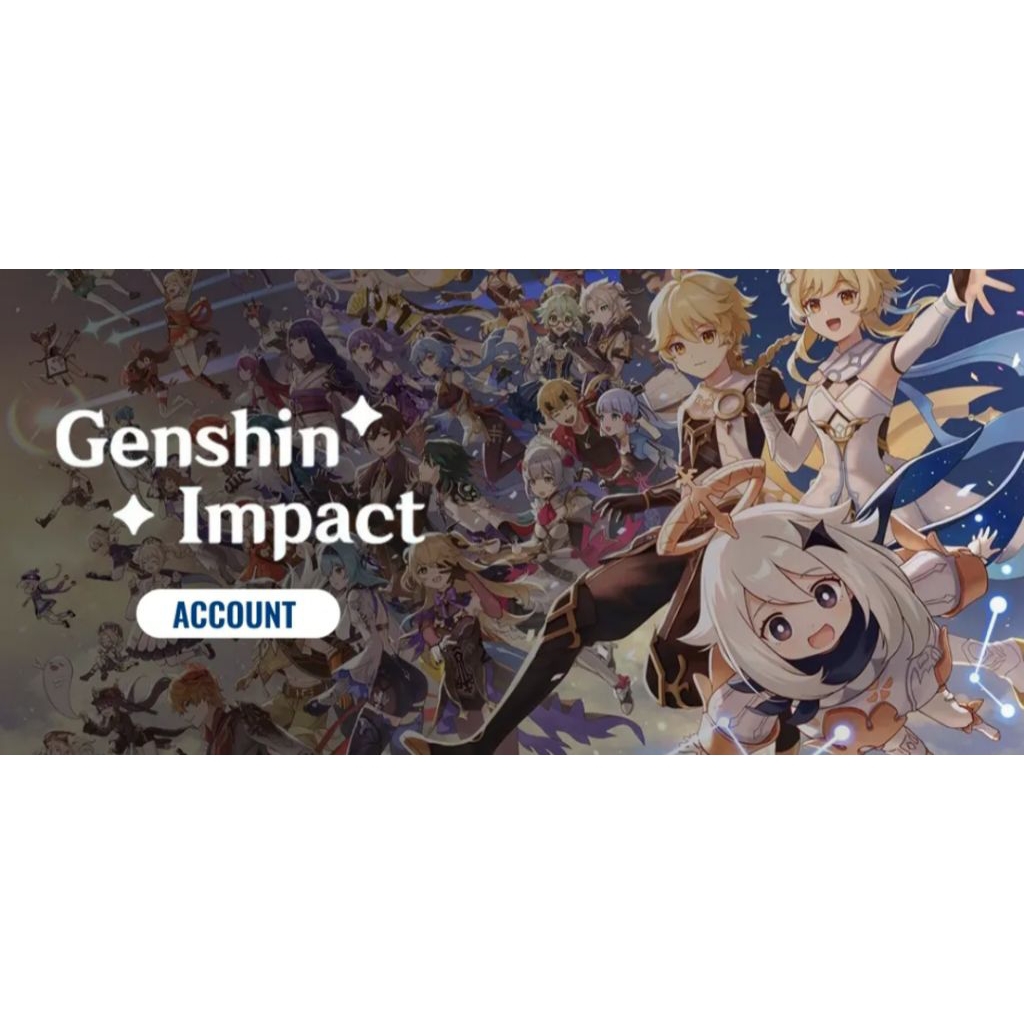 Akun Genshin Impact Starter Banyak Karakter Dengan Karakter Bintang 5