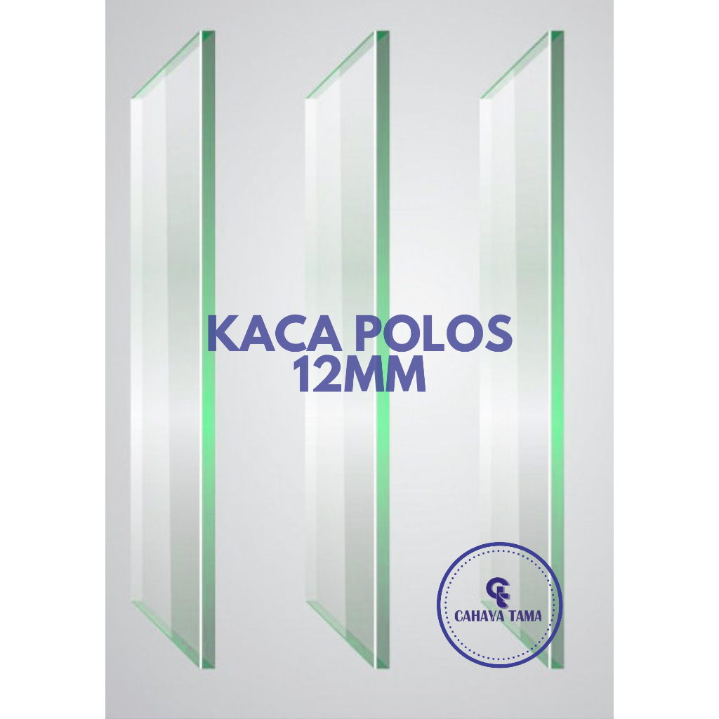 Kaca Polos 12mm