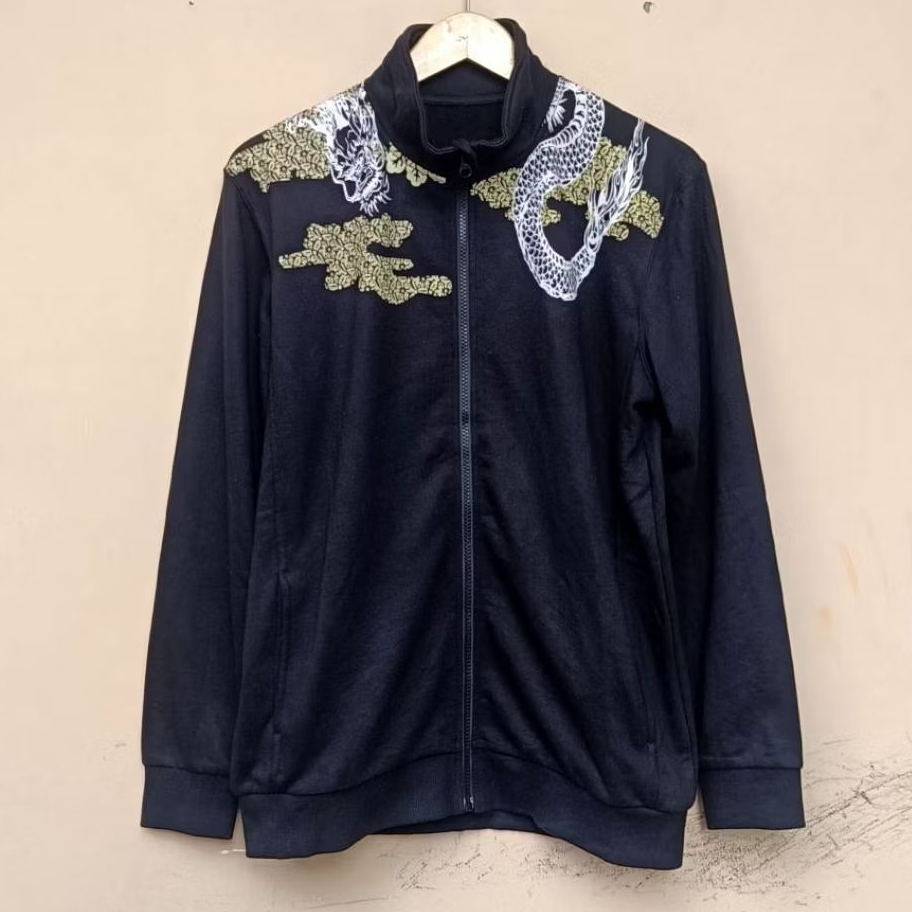 Tracktop sukajan dragon nissen vintage black