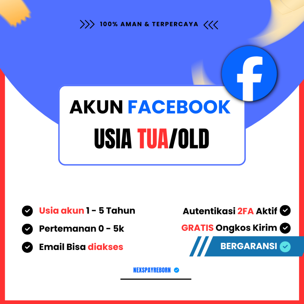 Akun fb Tua akun facebok lama Akun facebook fb bisa untuk ads |akun facebook marketleace bergaransi