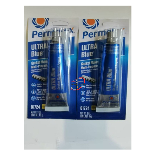 Permatex Ultra Blue Lem Gasket Tahan Panas / Lem Gasket Permatex Ultra Blue RTV Silicone Sealant