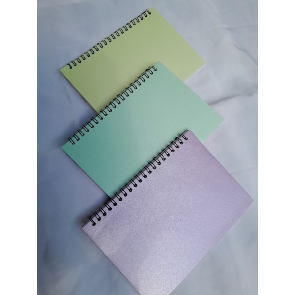 Notebook Aesthetic Korea Buku Catatan Diary Journal Sketsa | 80 Halaman A5 Pastel Premium