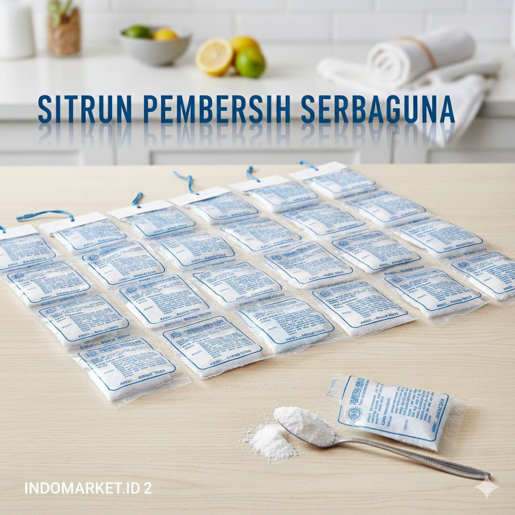 Sitrun pembersih serbaguna isi 12 / Citrun pembersih kerak dan pemutih baju