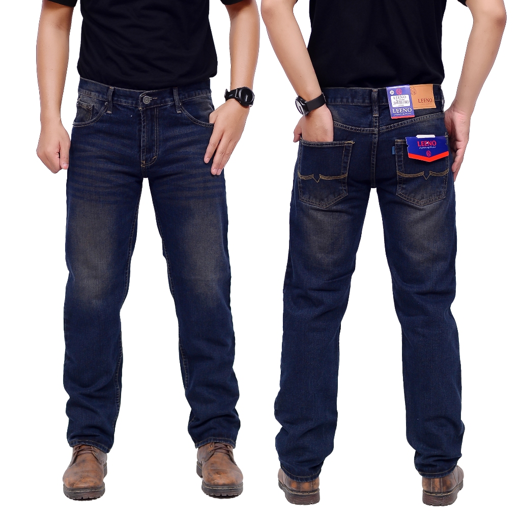 Celana Jeans Panjang Pria Original LEENO DENIM 100% ORIGINAL