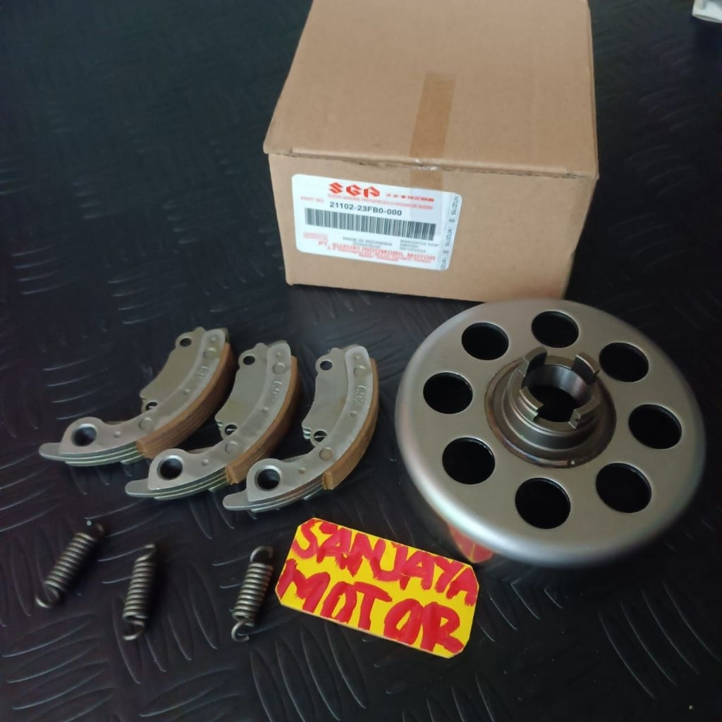 Mangkok Ganda + Kampas Ganda Suzuki Smash Old Lama Smash New SGP