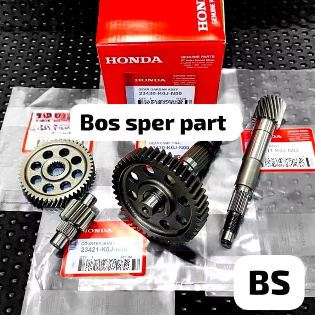 gigi rasio set 4pcs KZL gear rasio beat fi Scoopy fi Scoopy fi Vario 110 fi