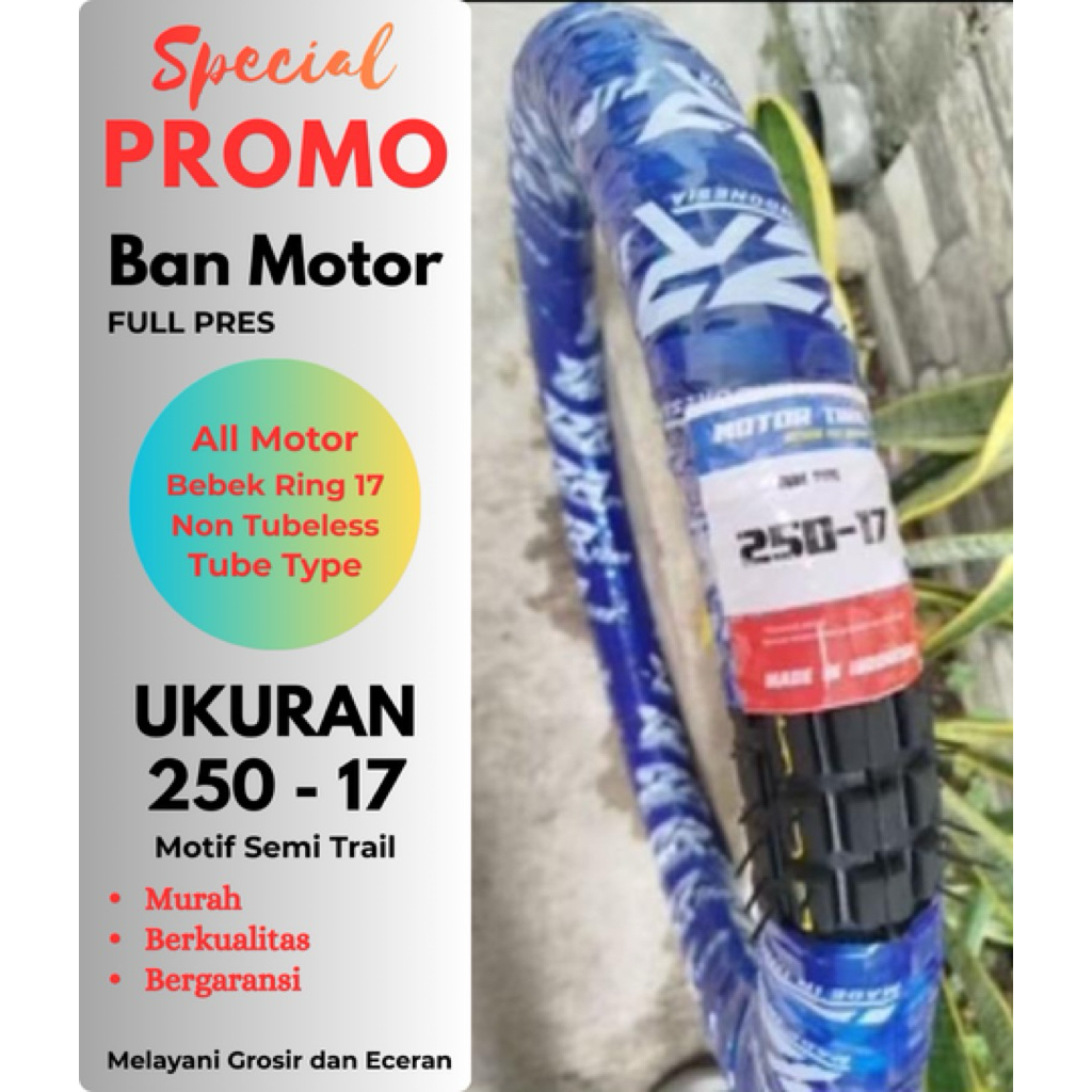 Ban Motor Murah 250/275 - 17 Fullpress Semi Trail