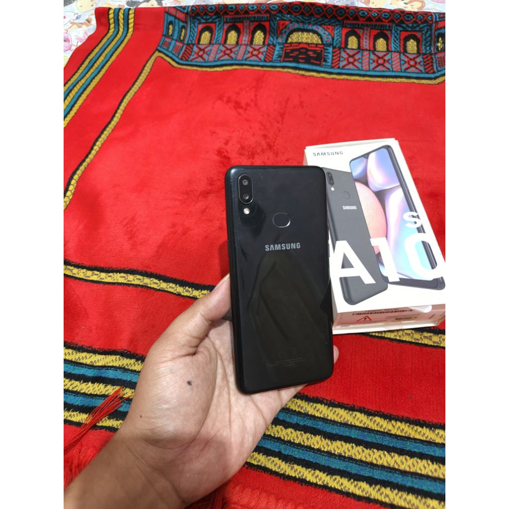 samsung a10s 4G sim 32gb fulset lengkap garansi resmi hp bekas murah