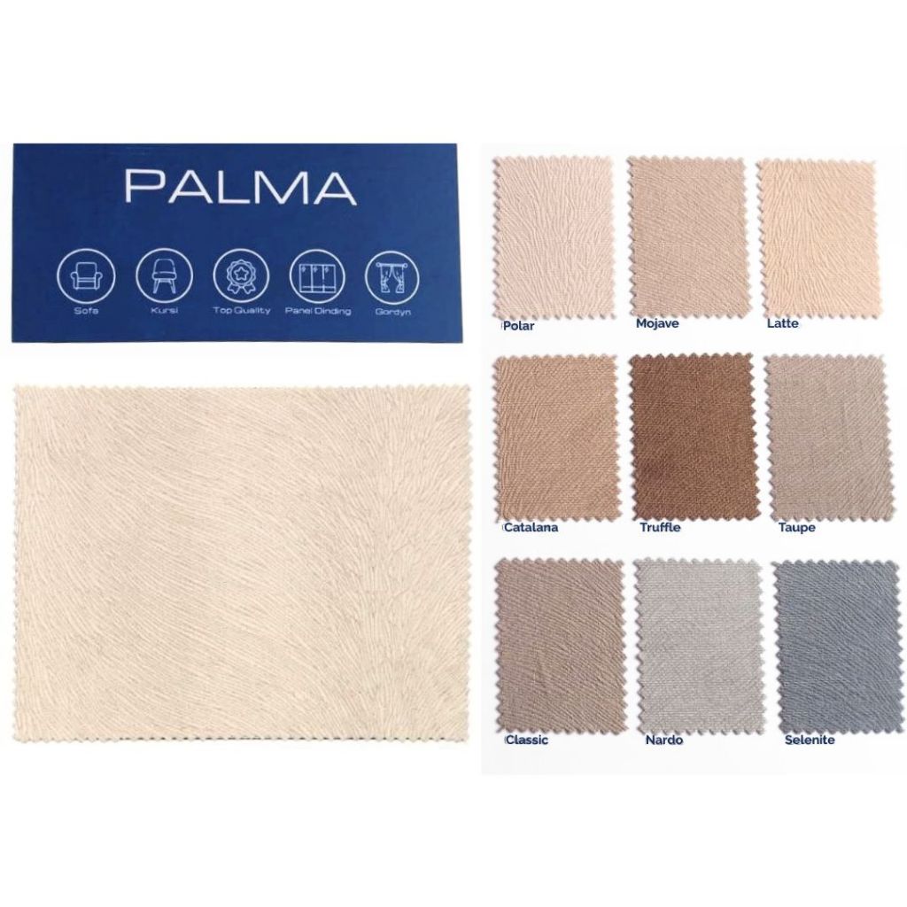 Kain Interior Beludru / Bludru Velvet Tebal Halus Serat Midili - Palma (Furniture, Sofa, Jok, Kursi,