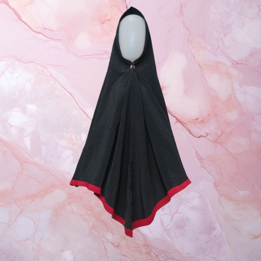 Kerudung Hijab Jilbab Langsung Bergo Hitam