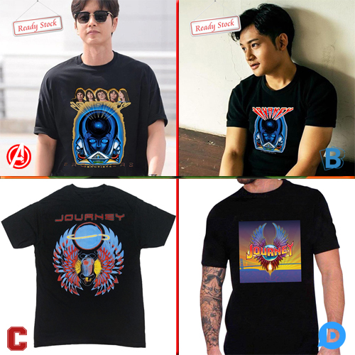 Kaos Journey Frontiers Tshirt Bahan Katun Kombed 30s || Size S M L XL XXL 3XL 4XL || DISTRO TSHIRT