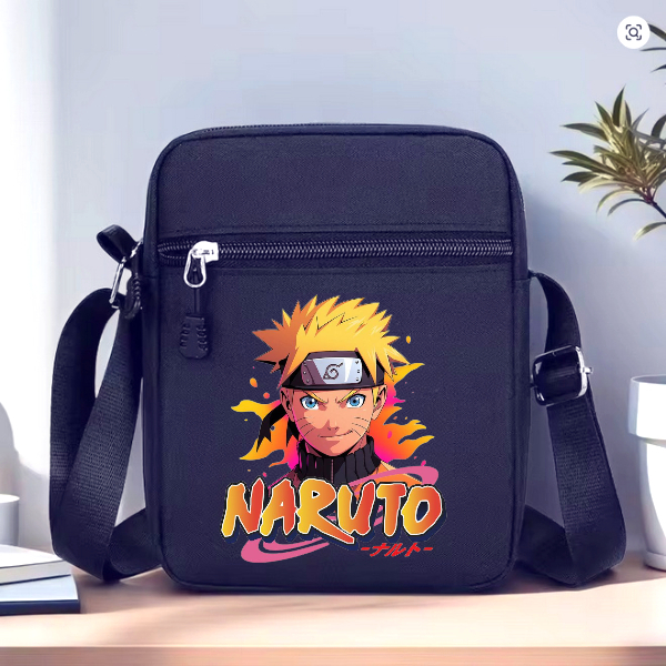 TAS SELEMPANG KARAKTER NARUTO BORUTO  SLINGBAG ANAK LAKI LAKI  TAS SELEMPANG ANAK GAMERS TAS MAIN