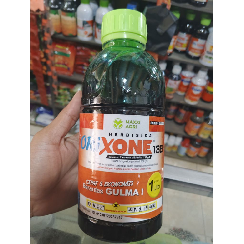 ORiXone 138SL 1L - Herbisida kontak 138sl Parakuat 138sl