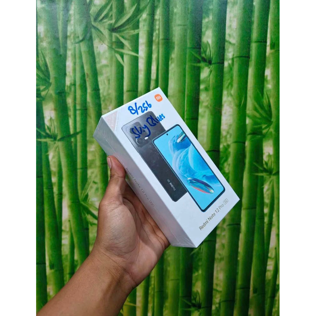 Redmi Note 12 Pro 5G 8/256 New Fresh BNIB Garansi Resmi 15 Bulan