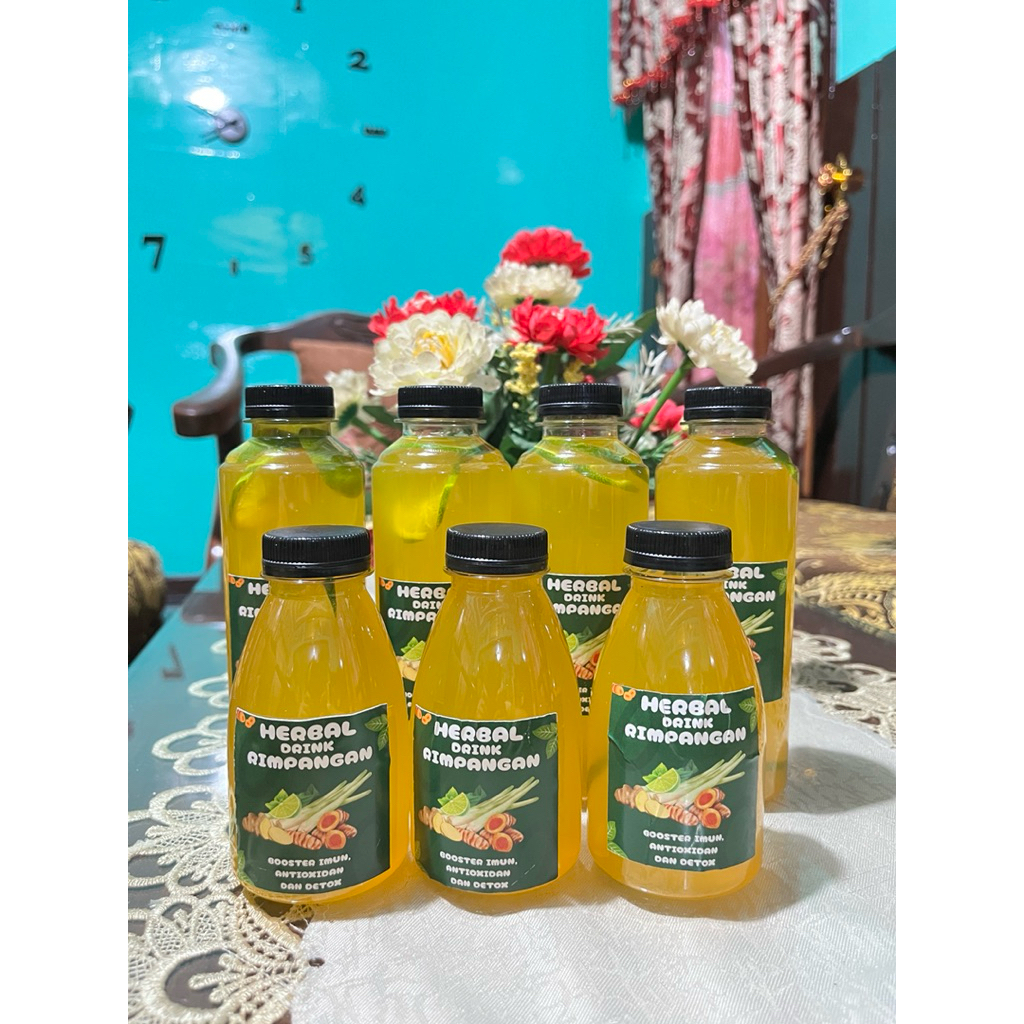 Herbal drink rimpang (resep dr.zaidul akbar)