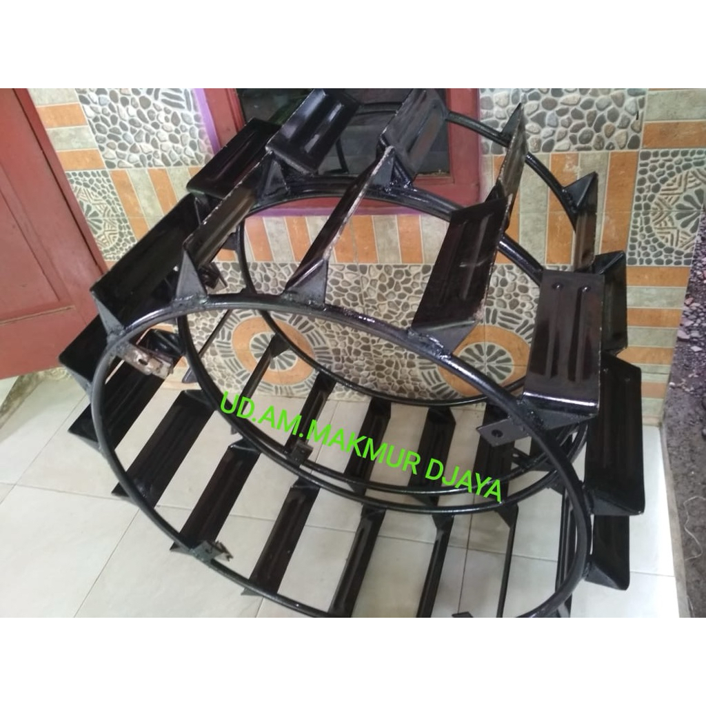 Satu set Roda debelan dobelan roda apung traktor quick G1000 Boxer G3000