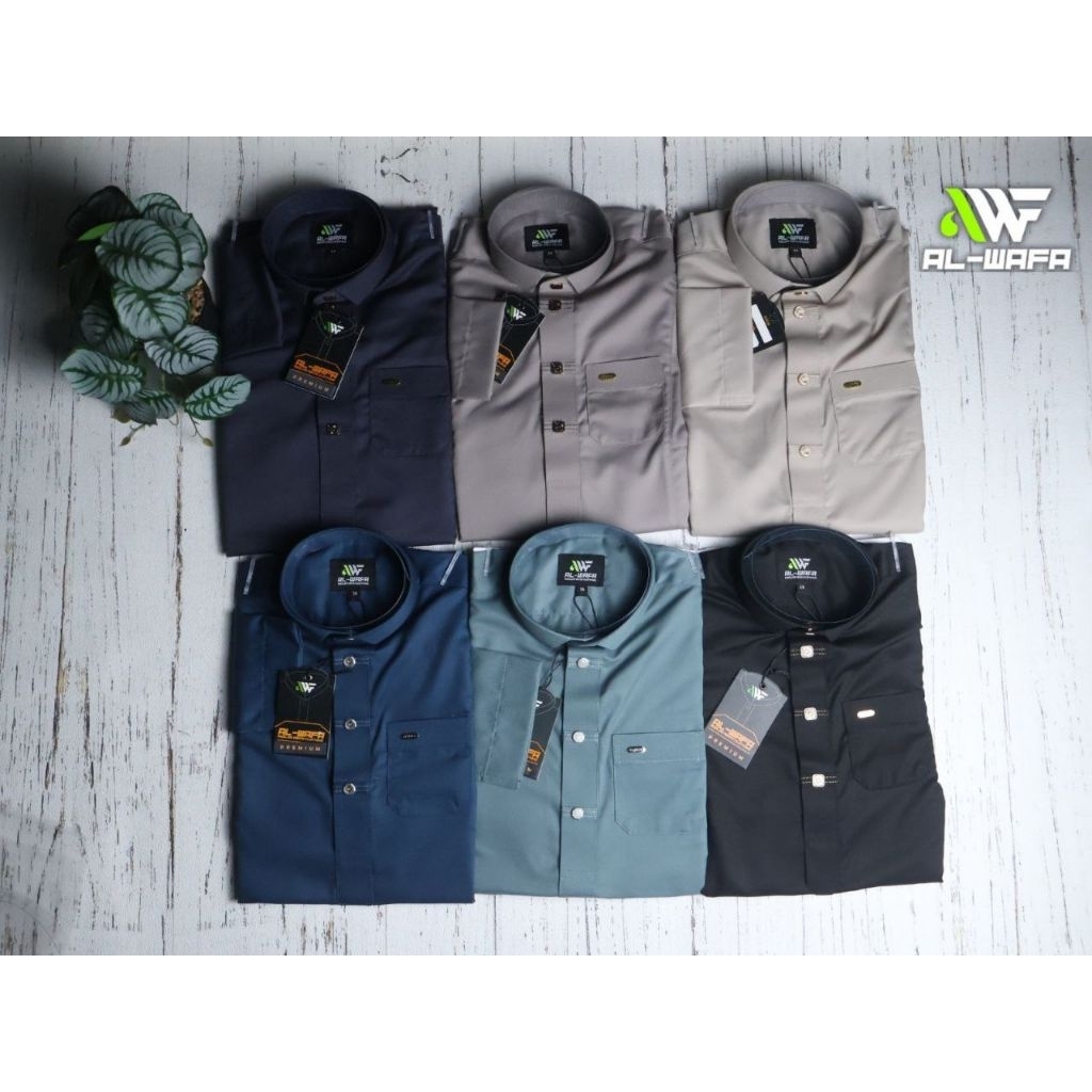 Gamis AL Wafa Jubah Anak Katun Polos
