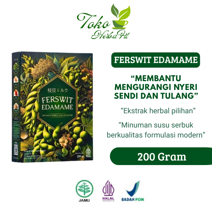 Susu Bubuk Ferswit Edamame Membantu Mengobati Nyeri Sendi Rematik Susu Edamame Jepang Untuk Tulang