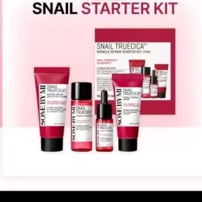 [ORI 100% exp 2027] SOME BY MI Snail Truecica Repair Serum Starter Kit