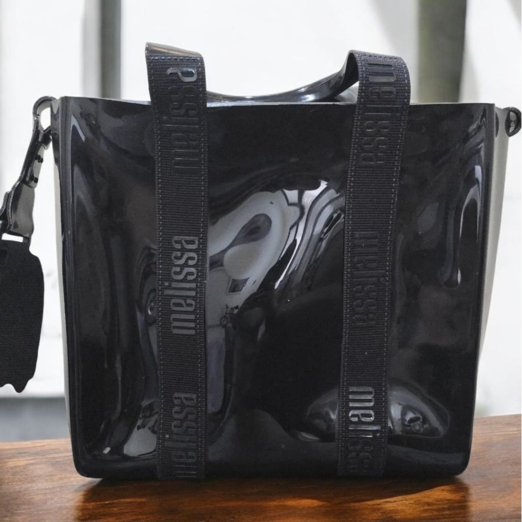 MELISSA BAG TAS WANITA MELISSA DULCE BAG BLACK JELLY
