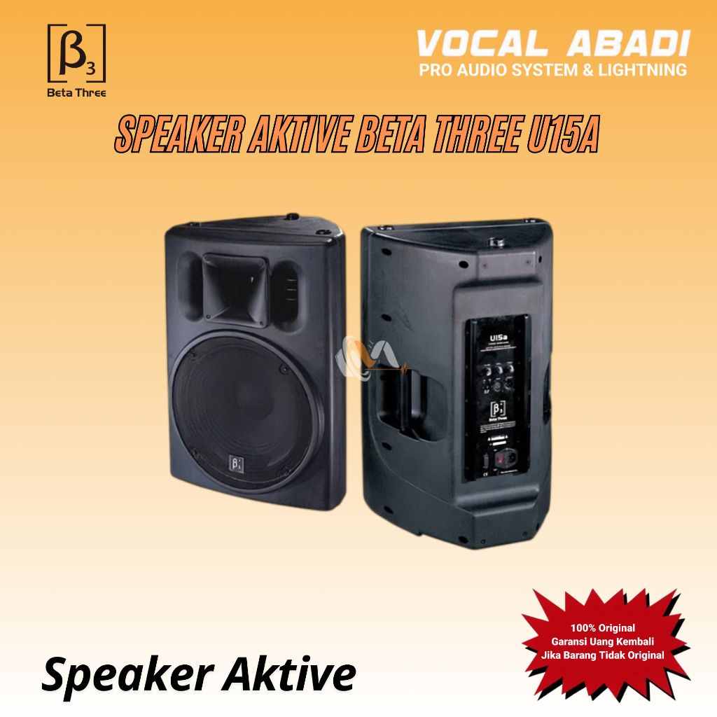 SPEAKER AKTIVE BETA THREE U15A